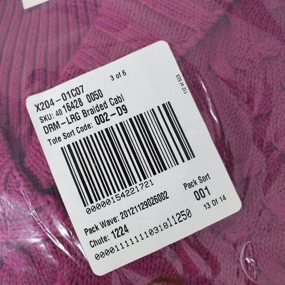 CABLEKNIT SWEATER Womens COLDWATER CREEK Size Large NWT - Picture 12 of 15